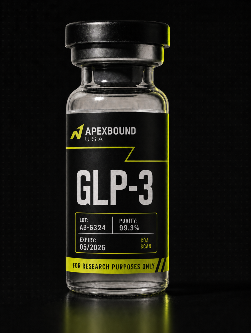 GLP-3 research vial